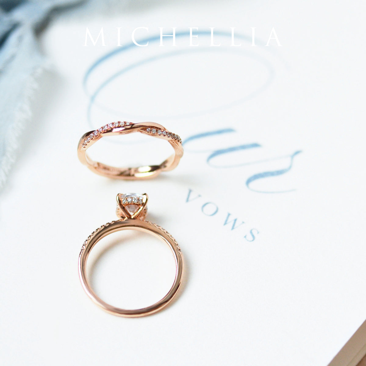 [Rhea] Twisted Infinity Diamond Band