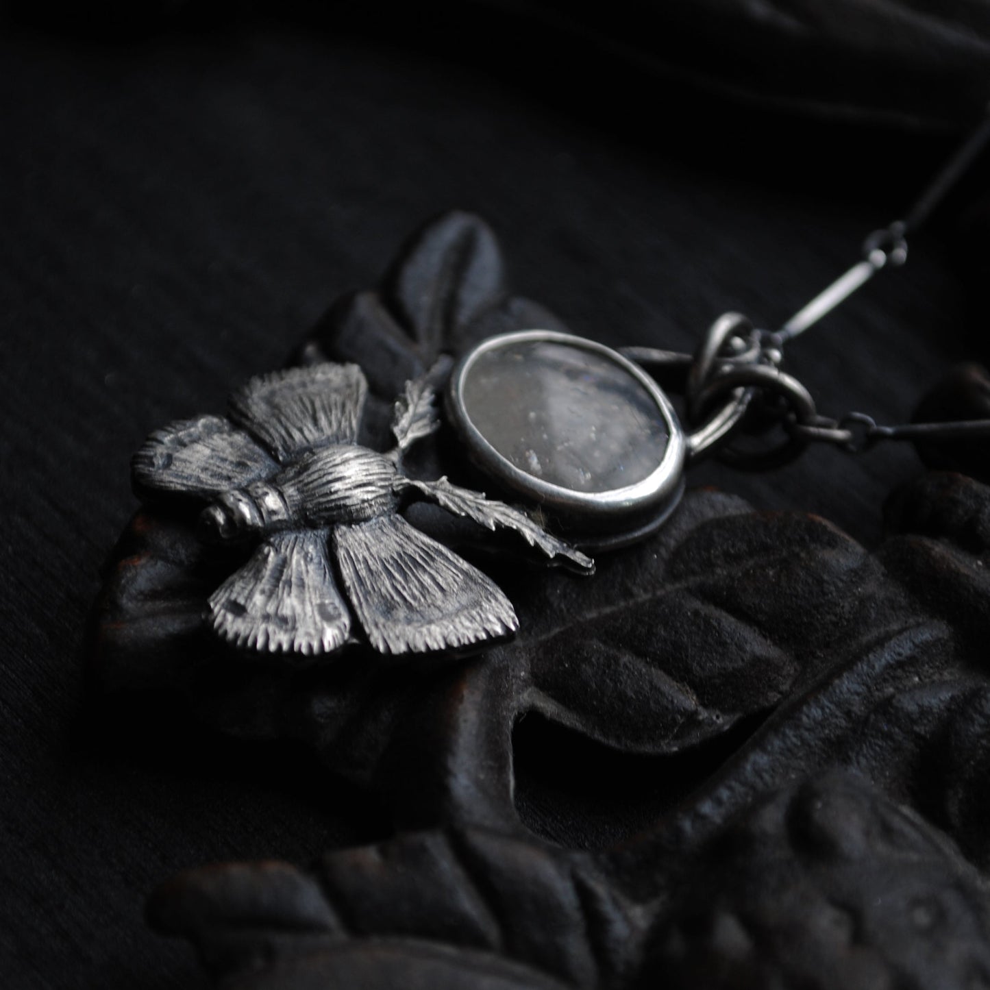 Pendant - Upon Moth Wings