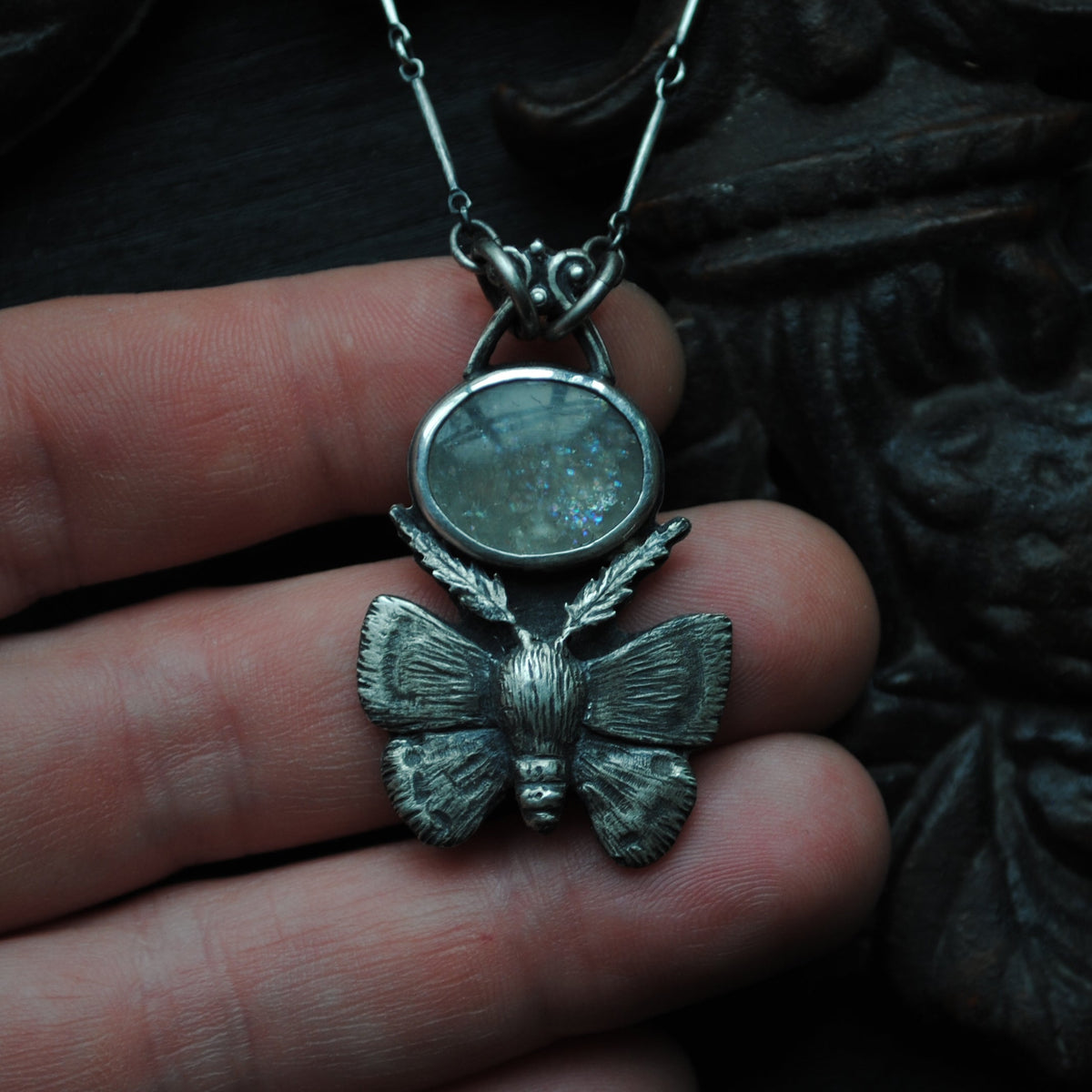 Pendant - Upon Moth Wings
