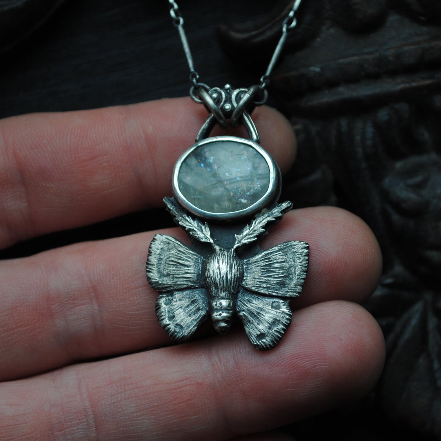 Pendant - Upon Moth Wings