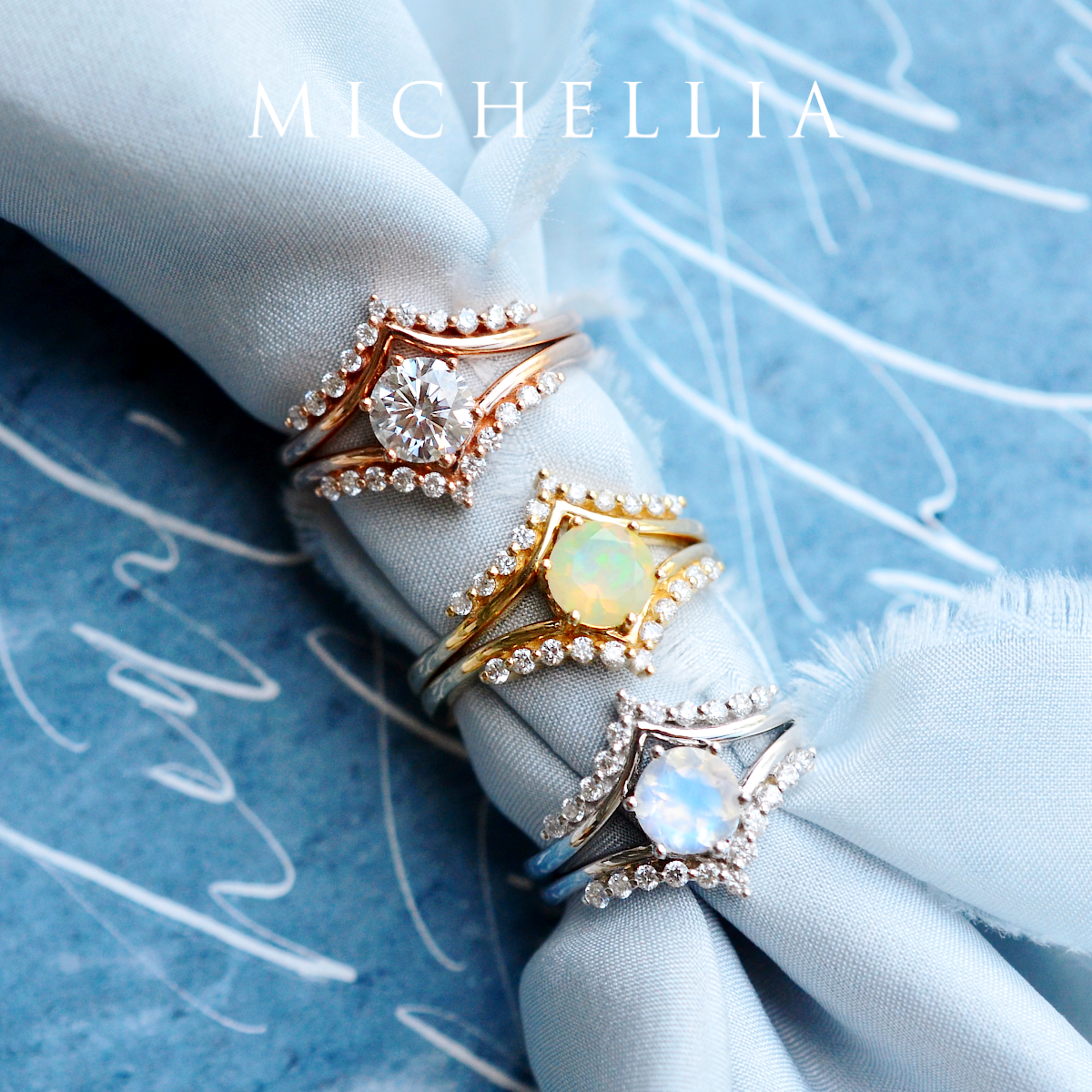 [Diane] Moonwake Ring in Opal