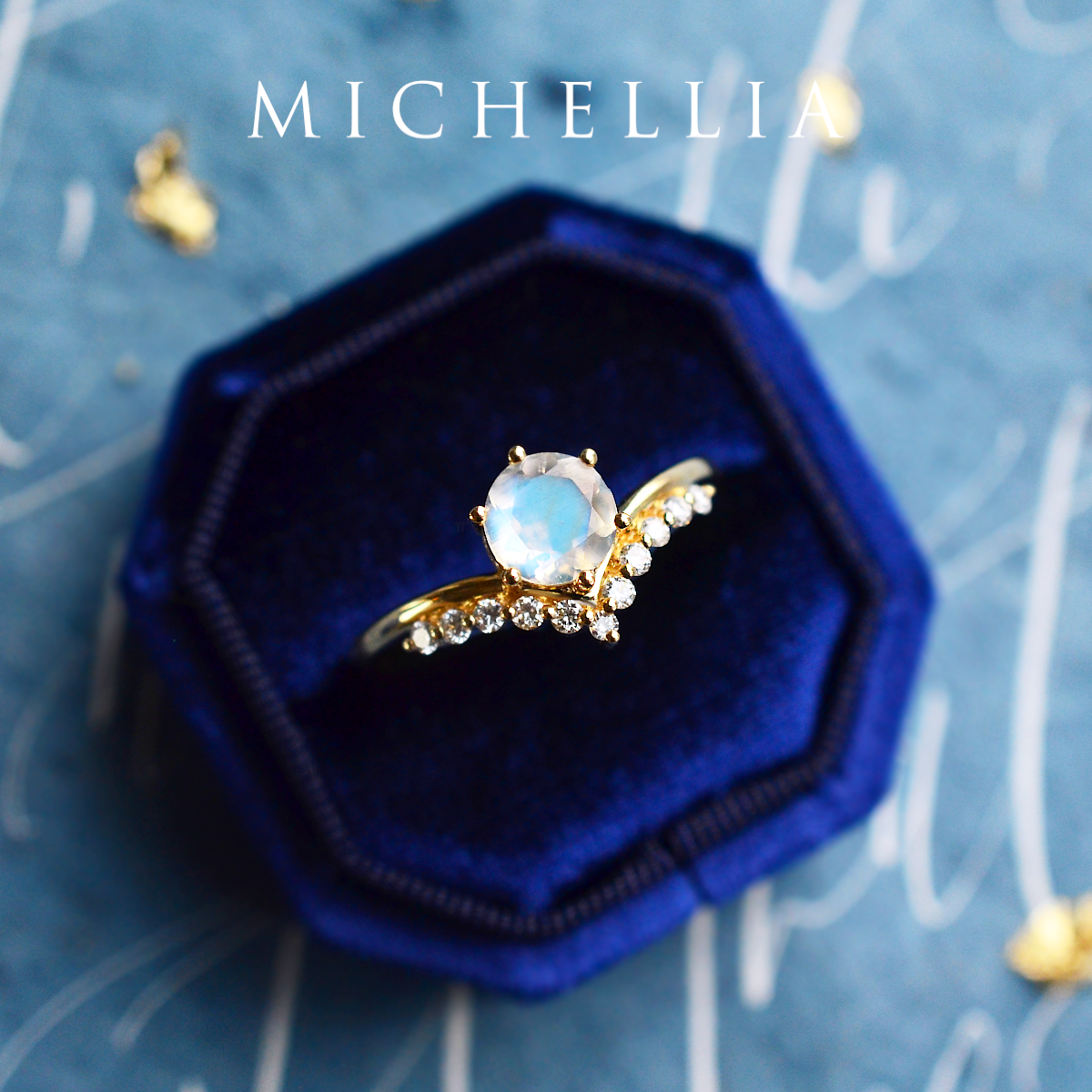 [Diane] Moonwake Ring in Akoya Pearl