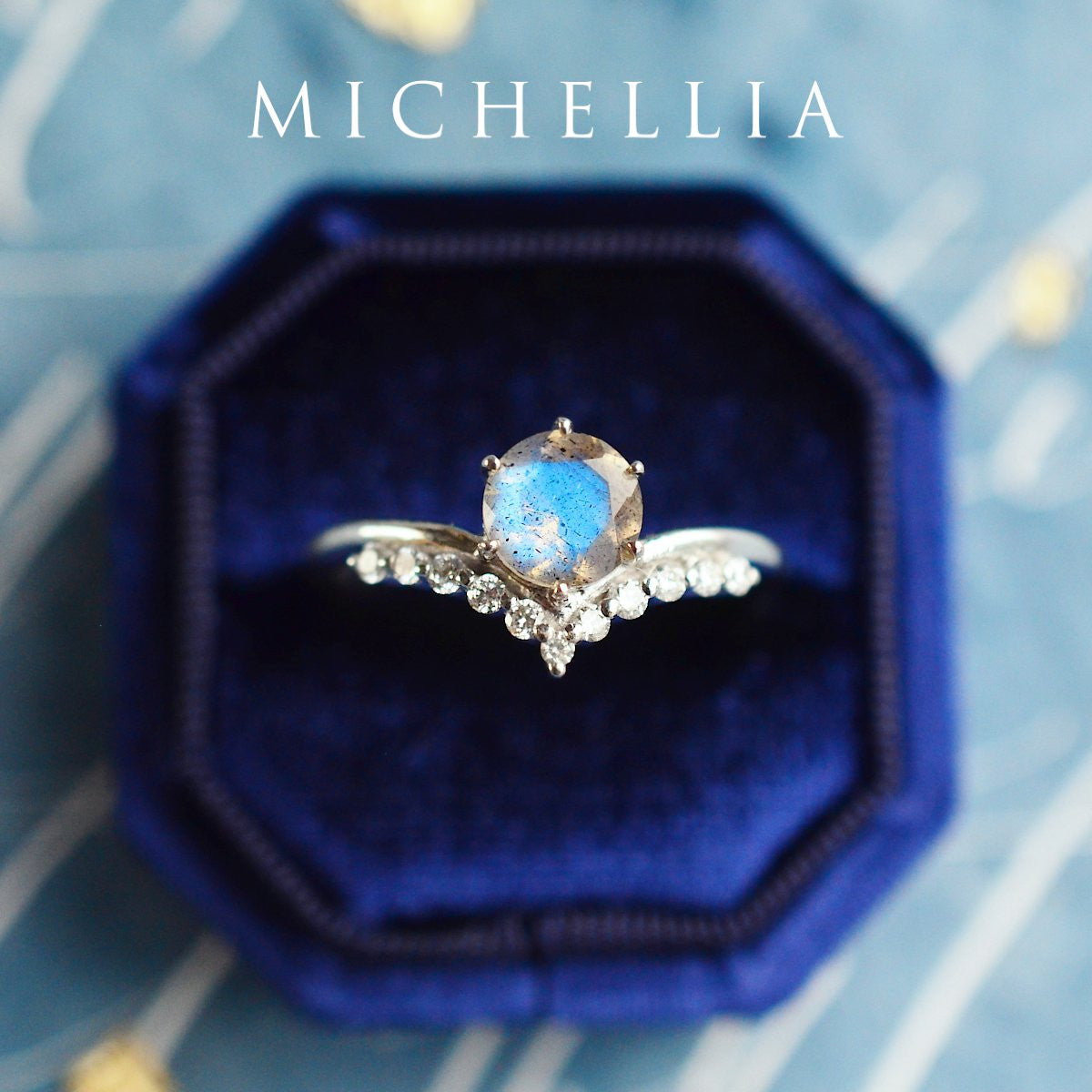 [Diane] Moonwake Ring in Labradorite