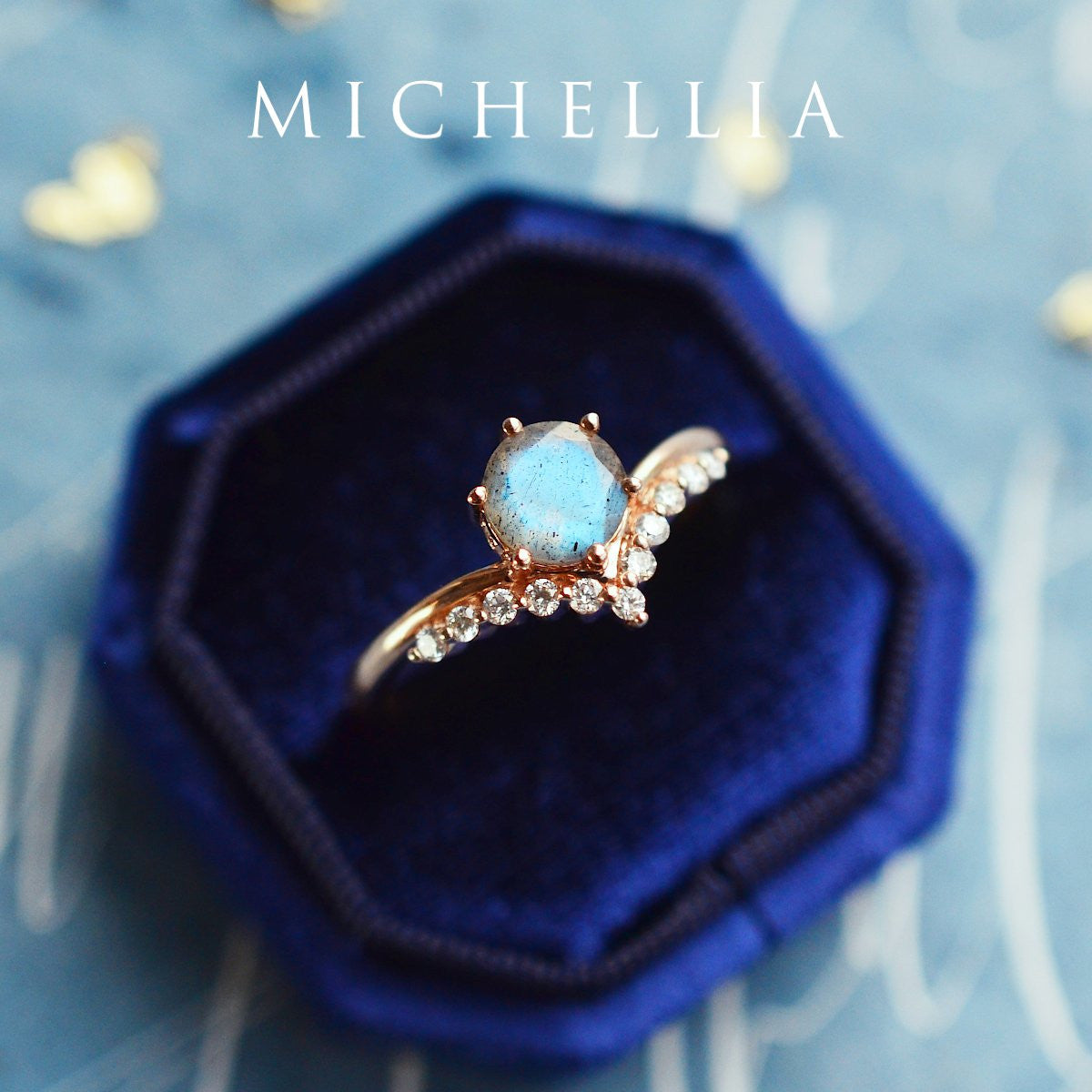 [Diane] Moonwake Ring in Labradorite