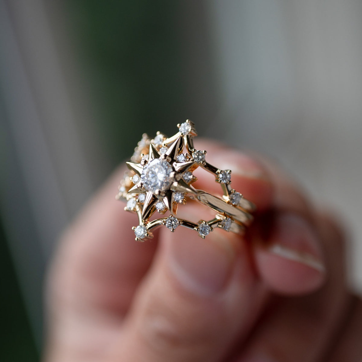 [Ether] Wanderlust Diamond Wedding Band