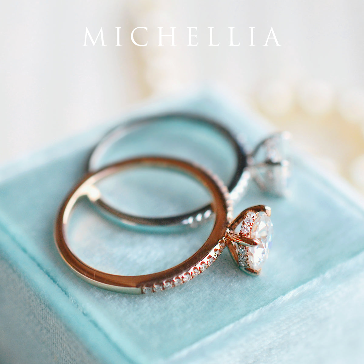 [Celia] Modern Classic Solitaire Ring in Opal