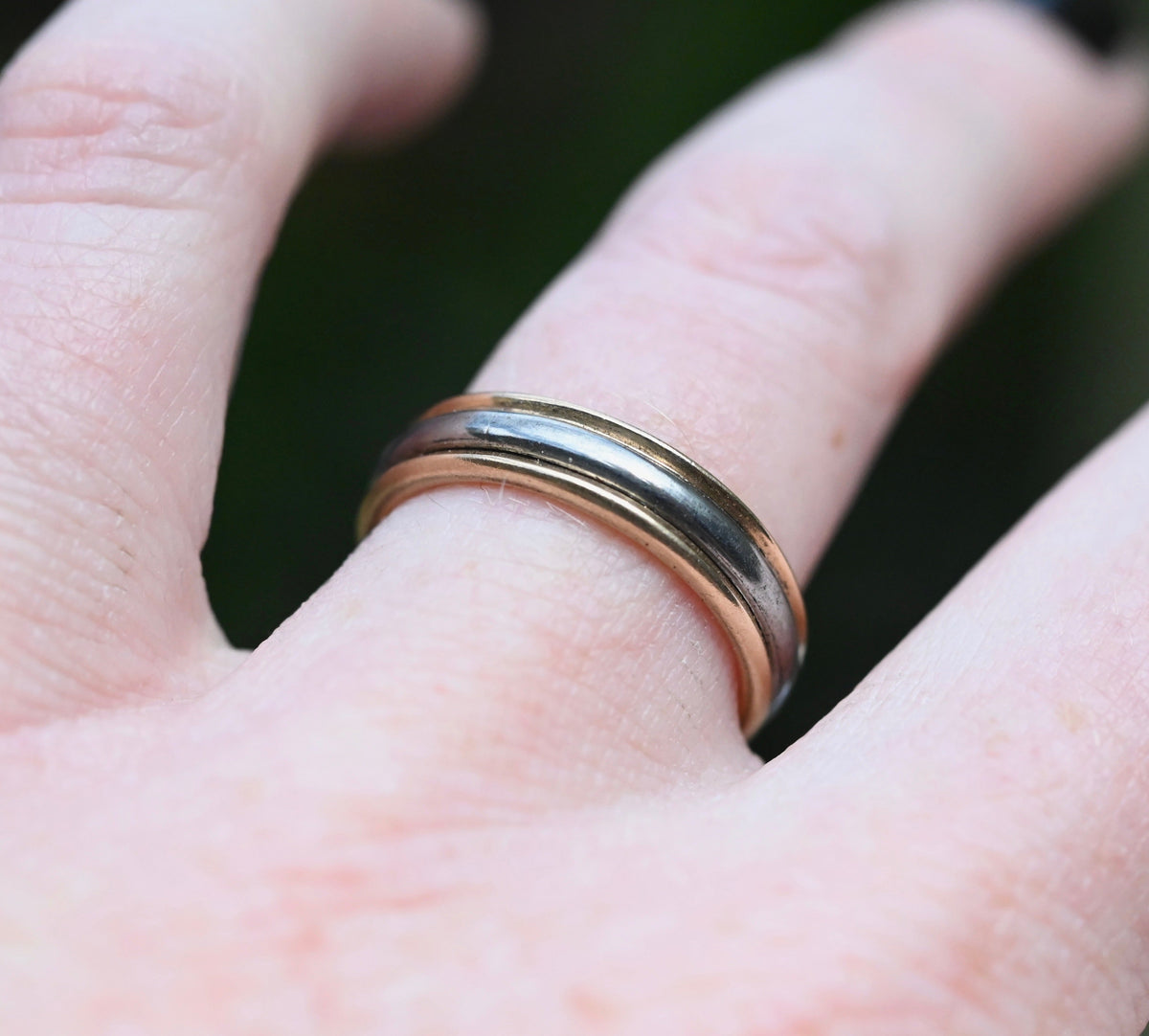 High Polish Meteorite & 14k Gold Ring - Made To Order