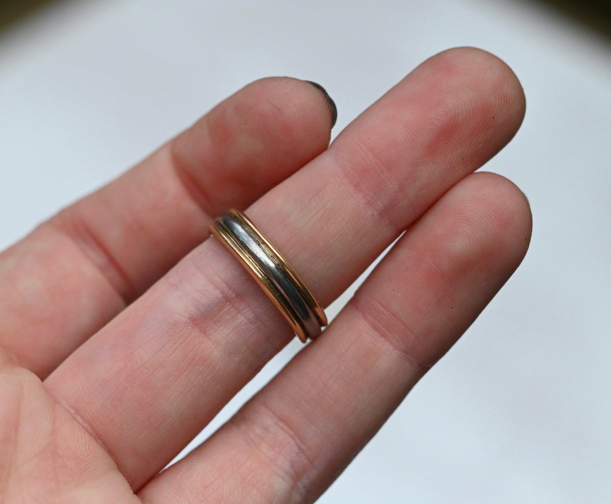 High Polish Meteorite & 14k Gold Ring - Made To Order