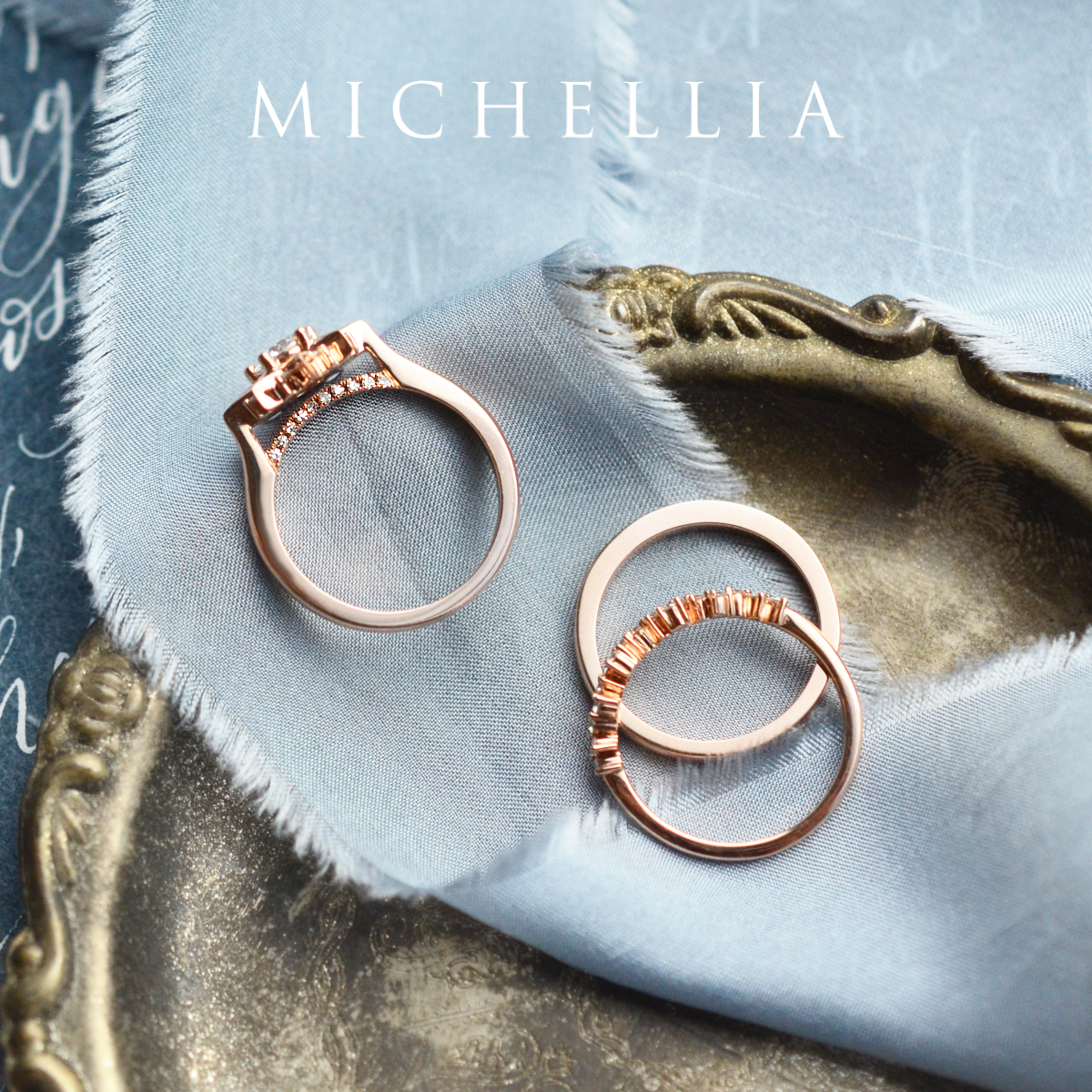 [Cressida] Moon Goddess Marquise Cut Ring in Lab Blue Sapphire