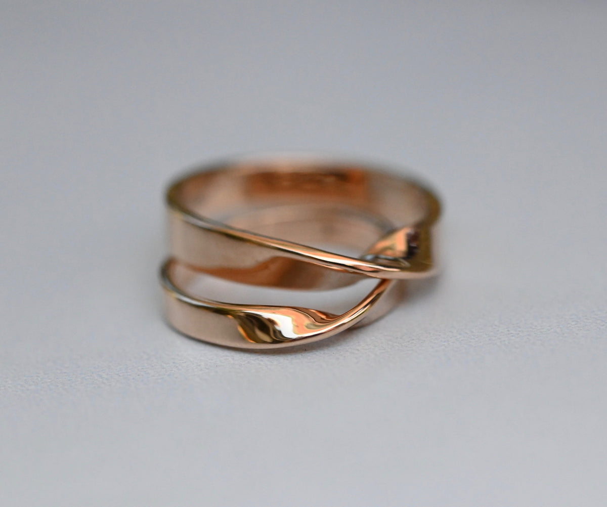 Mobius 14k Gold Ring - Made To Order