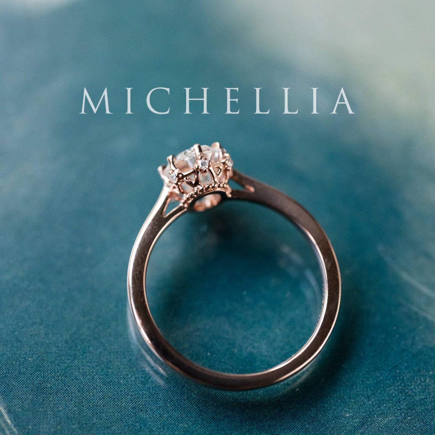 [Cassandra] IGI Certified 1.20 ct Oval Brilliant Diamond Vintage Crown Engagement Ring, One of A Kind & Ready-to-Ship