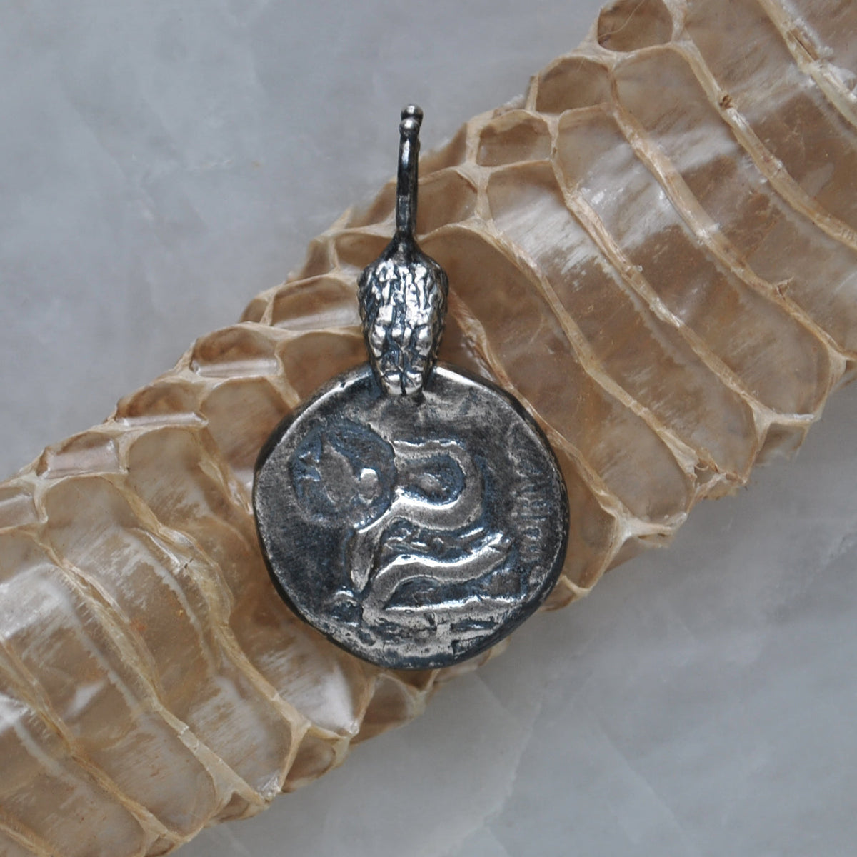 Ancient Geek Coin, CHARM, Pergamon in Mysia, Asklepios