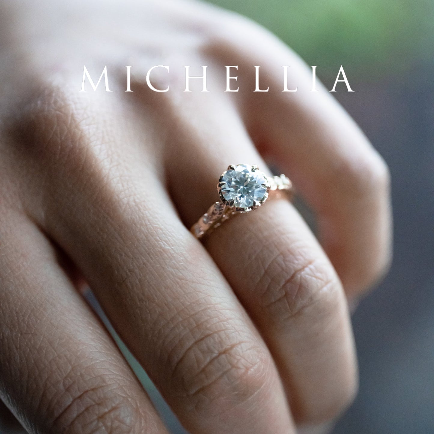 [Eliora] IGI Certified 1.5 ct Diamond Vintage Regency Crown Solitaire Engagement Ring