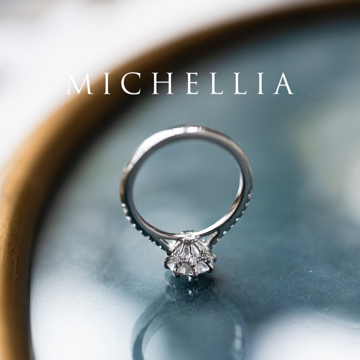 [Victoria] Classic Crown Solitaire Engagement Ring with 1.25ct Diamond with Eternity Pave Shank, Platinum, Ready-to-Ship & One-of-A-Kind
