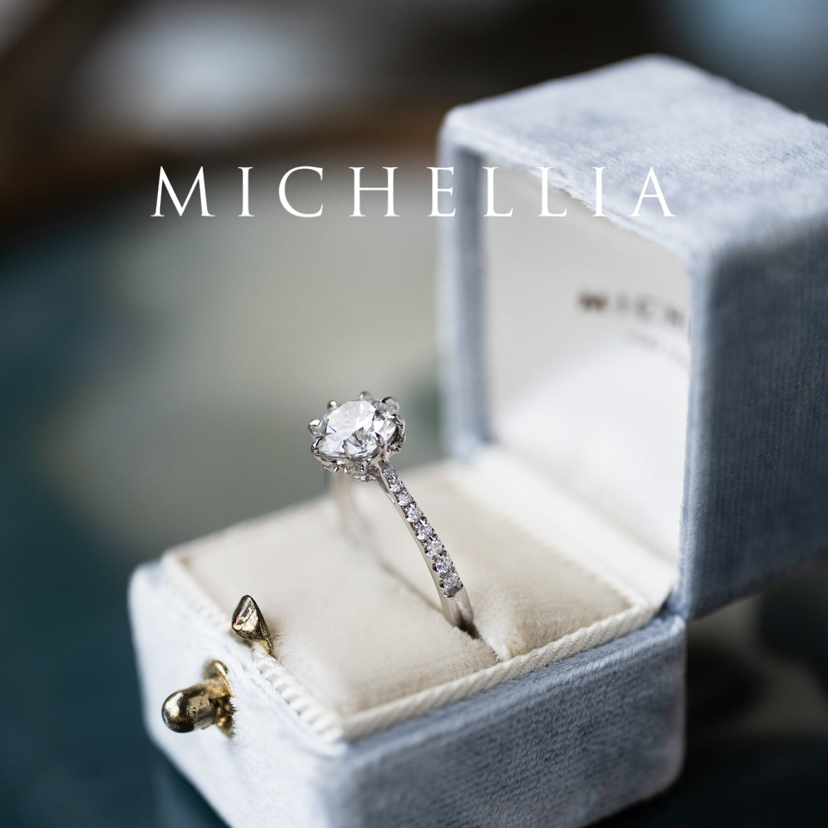[Victoria] Classic Crown Solitaire Engagement Ring with 1.25ct Diamond with Eternity Pave Shank, Platinum, Ready-to-Ship & One-of-A-Kind