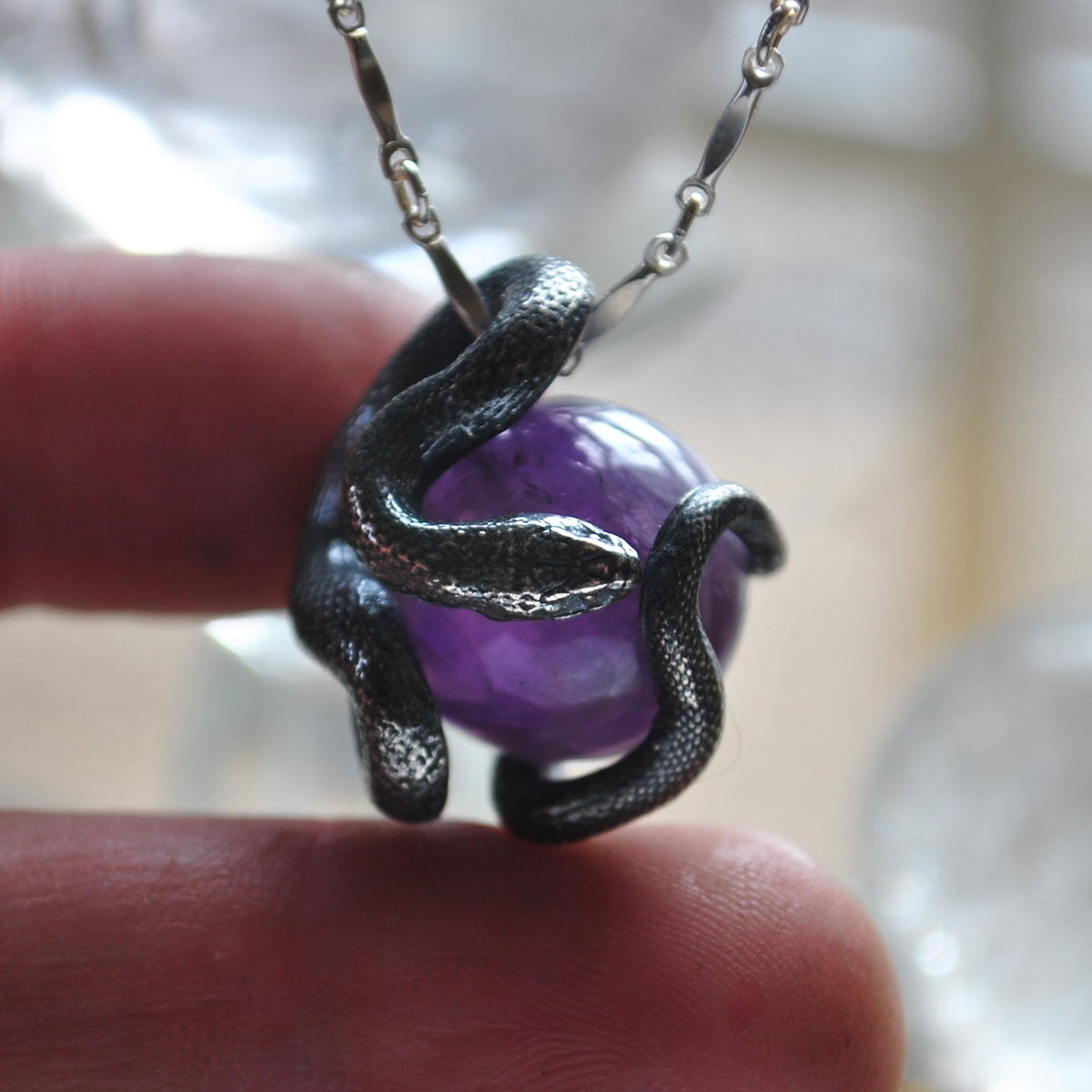 Snake GuardiSnake Guardian - Amethyst