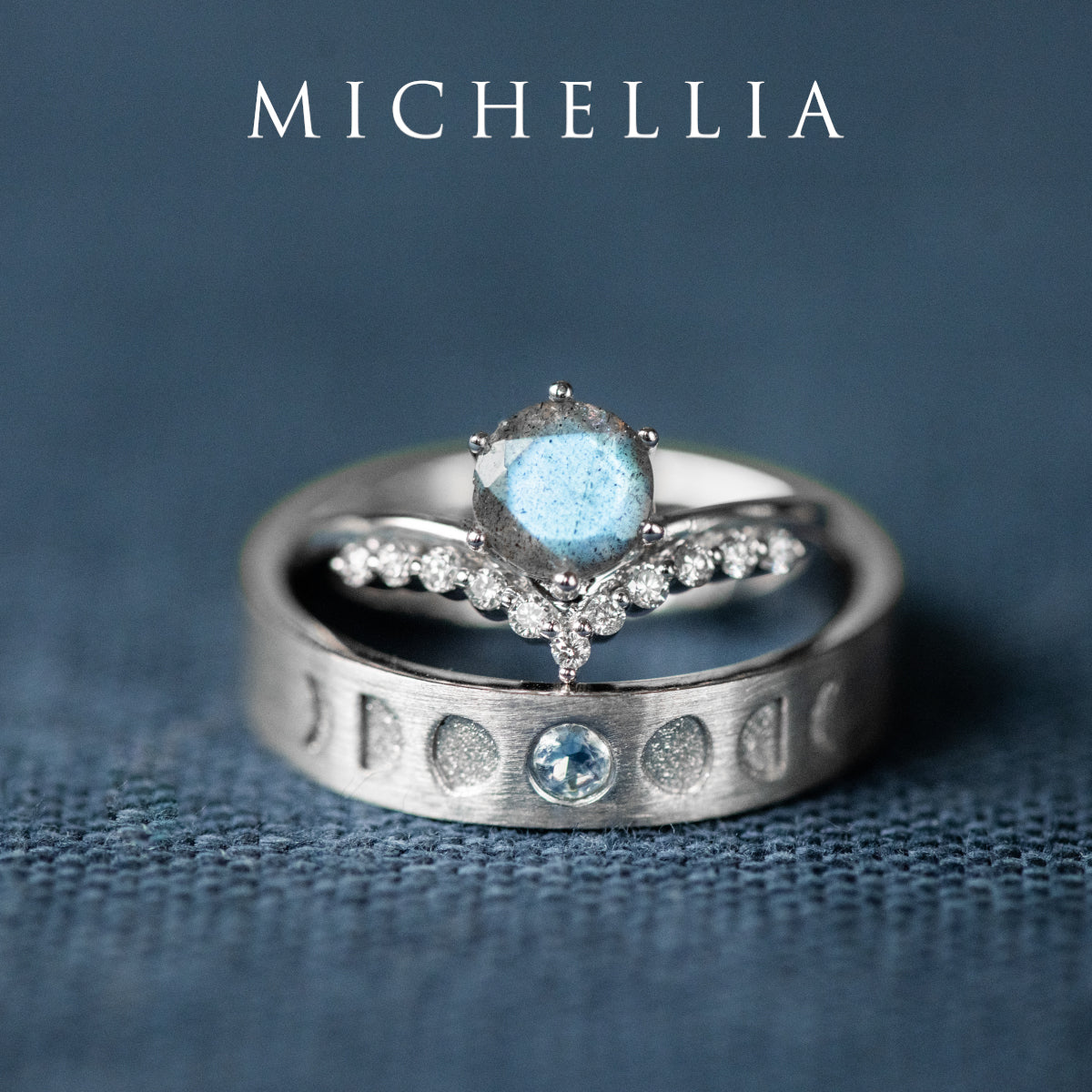 [Diane] Moonwake Ring in Labradorite