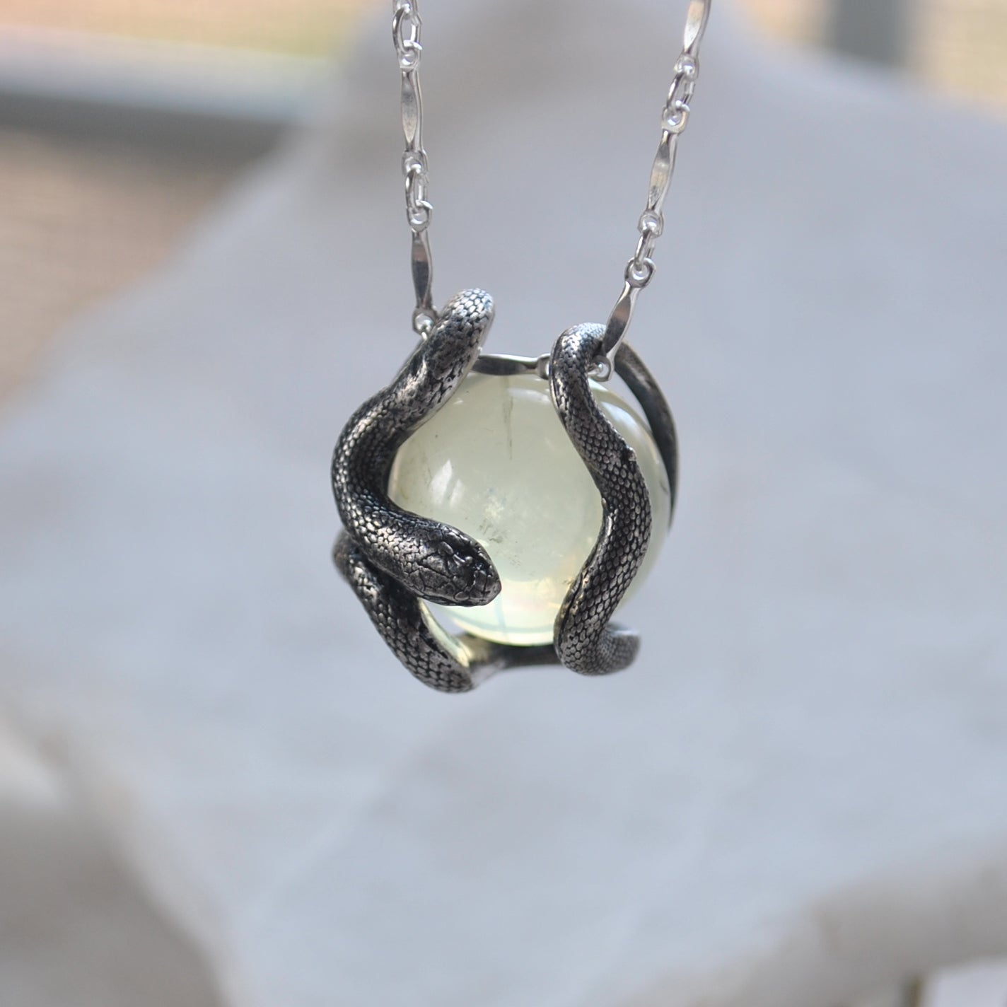 Snake Guardian - Citrine