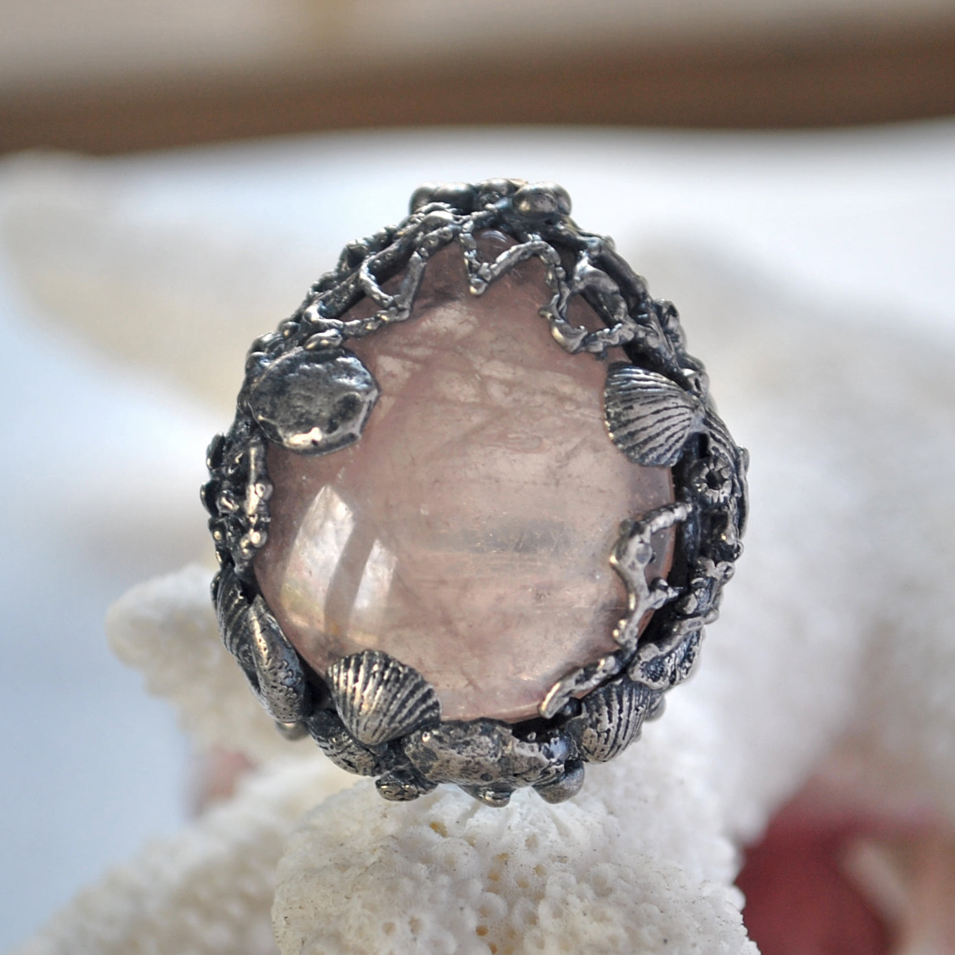 Size 7, Tidal Tower, Morganite
