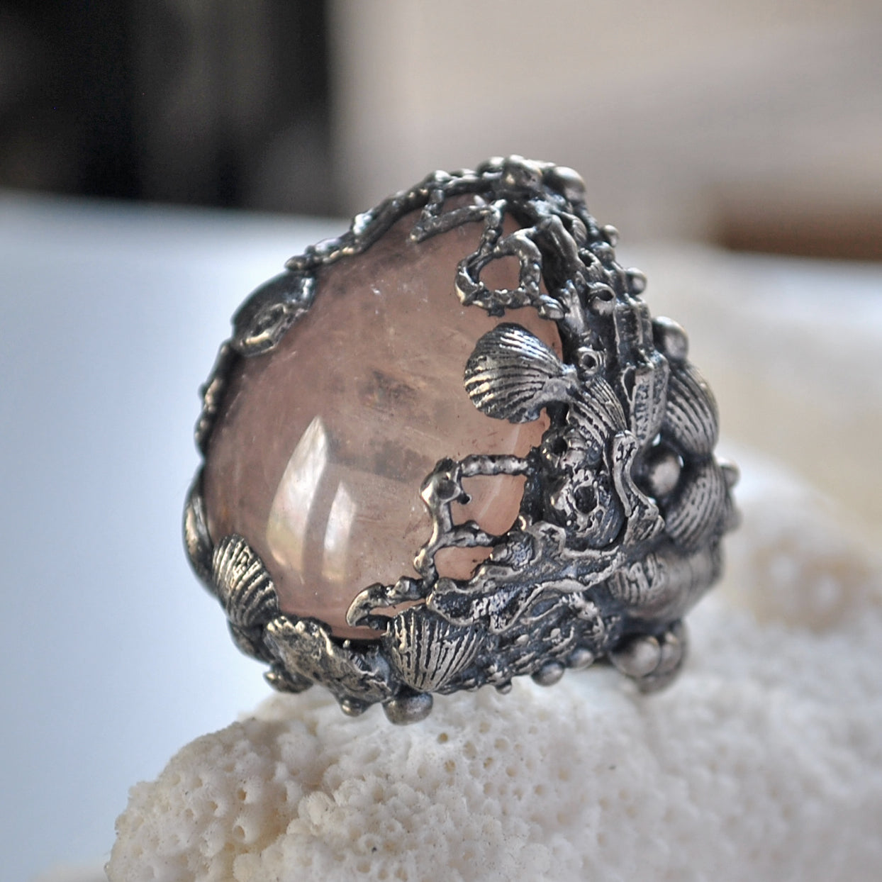 Size 7, Tidal Tower, Morganite
