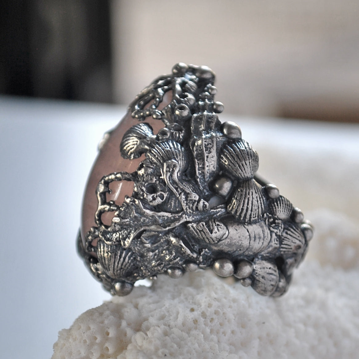 Size 7, Tidal Tower, Morganite