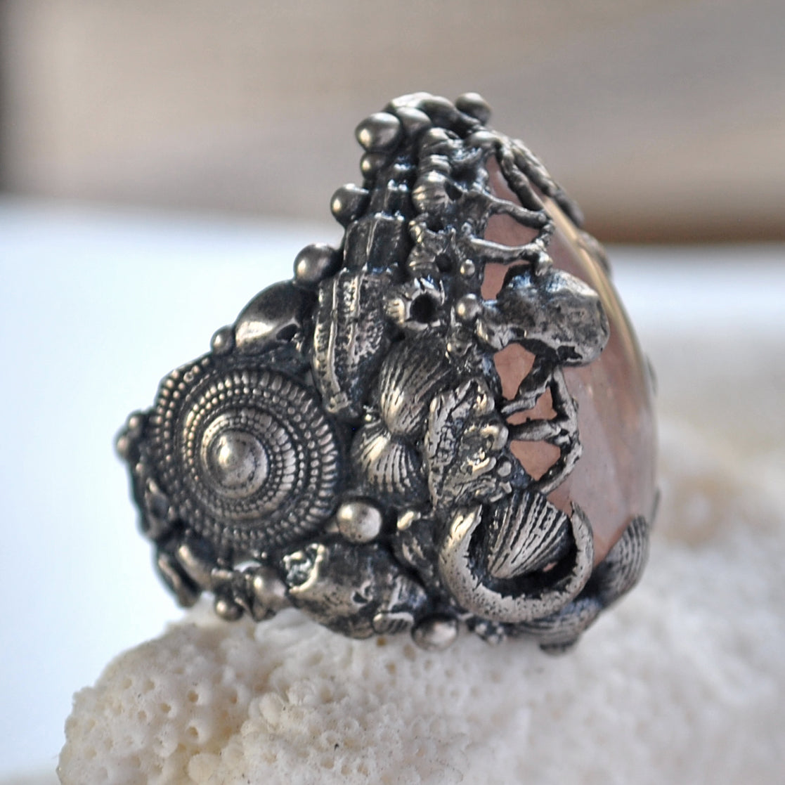Size 7, Tidal Tower, Morganite