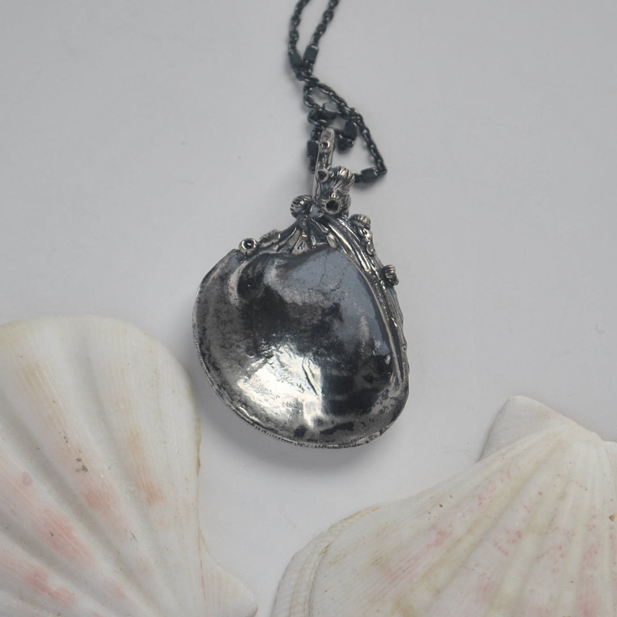 OOAK, Venus Shell - with Barnacles