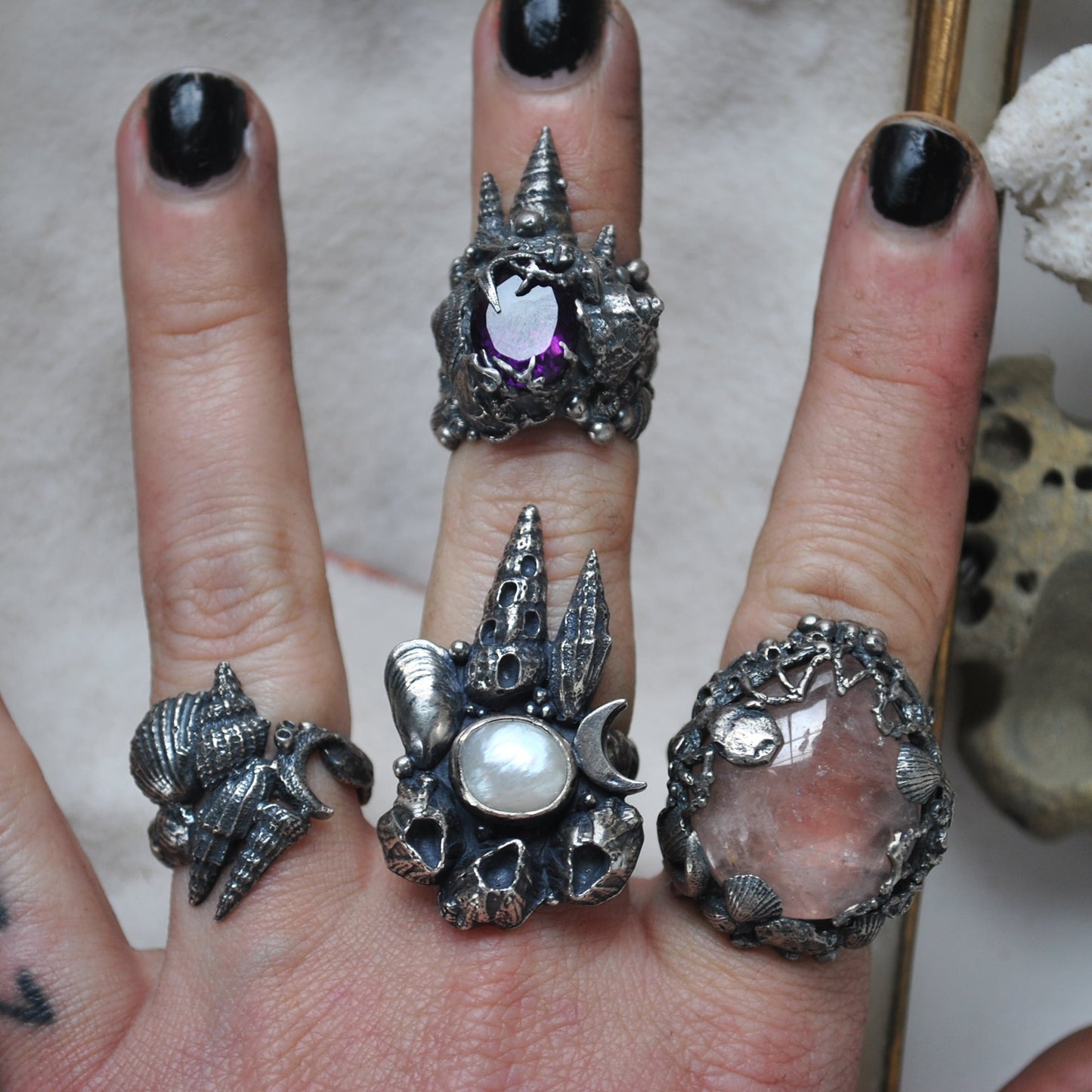 Size 7, Tidal Tower, Morganite