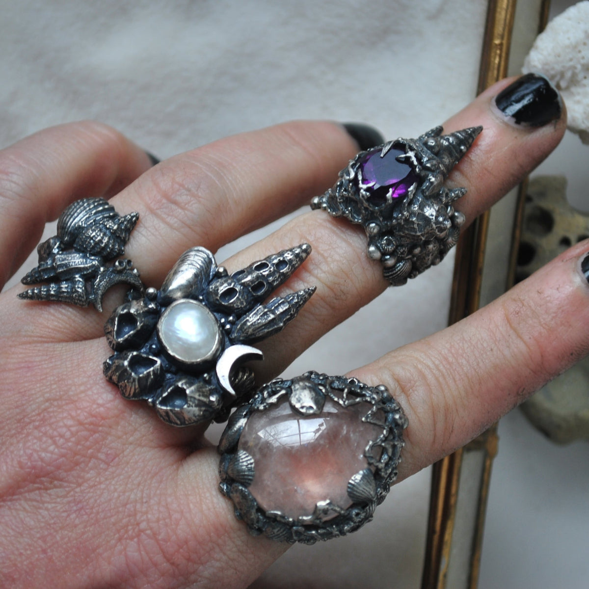 Size 6, Tidal Tower, Amethyst