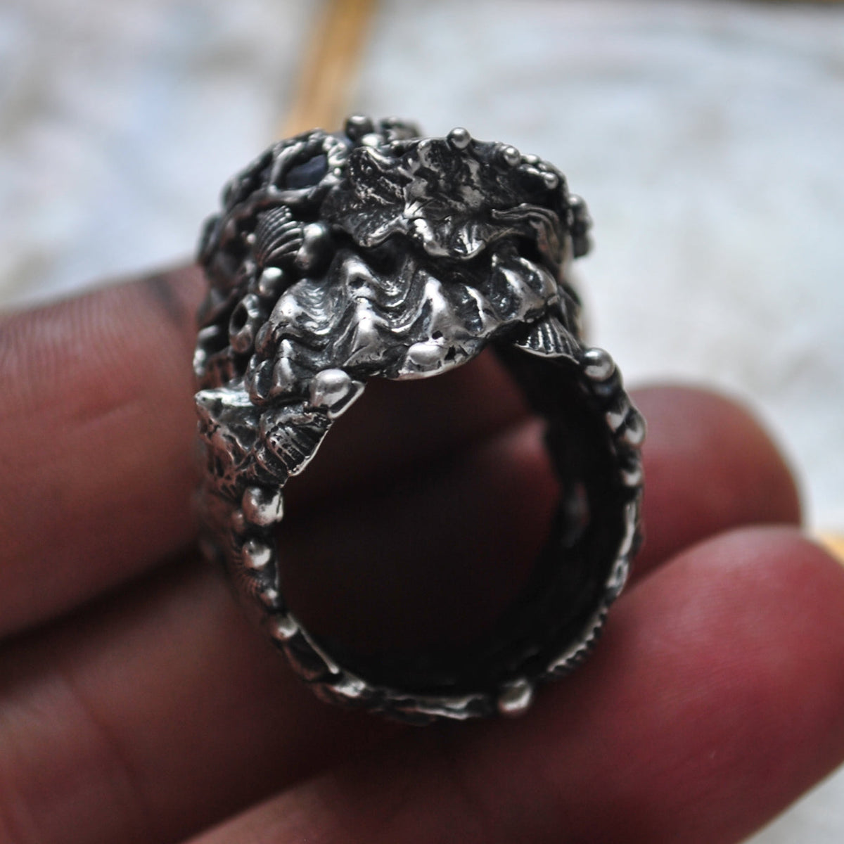 Size 9, Tidal Tower, Aquamarine