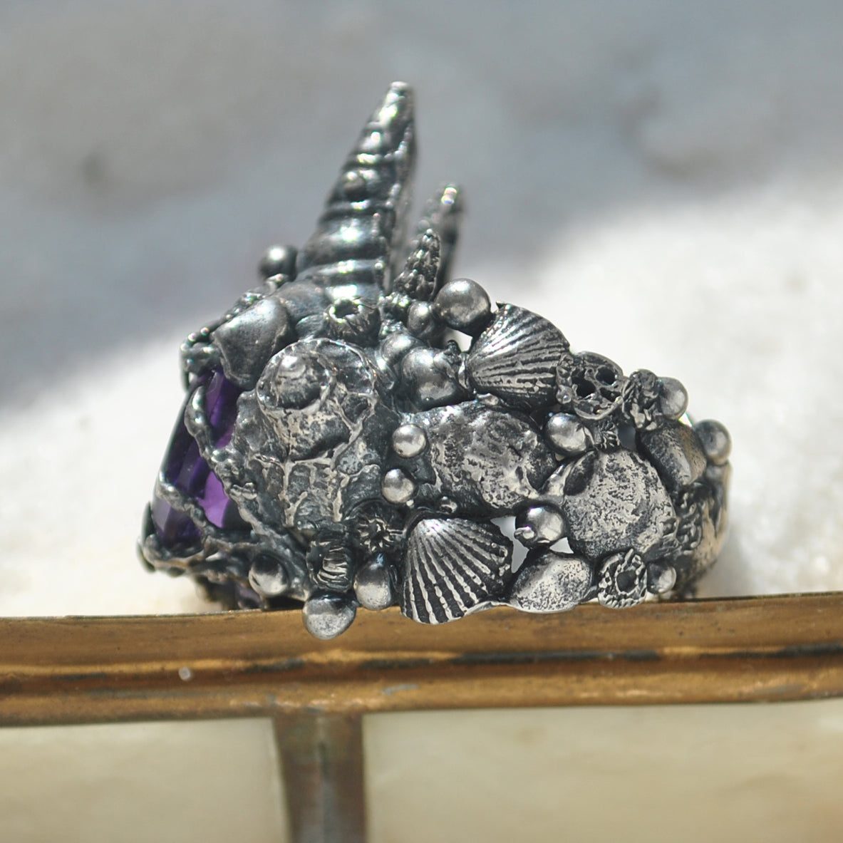 Size 6, Tidal Tower, Amethyst
