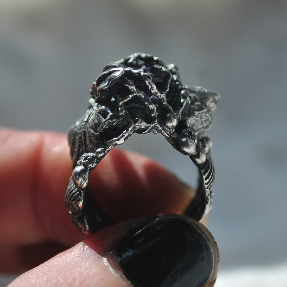 Size 6, Tidal Tower, Amethyst