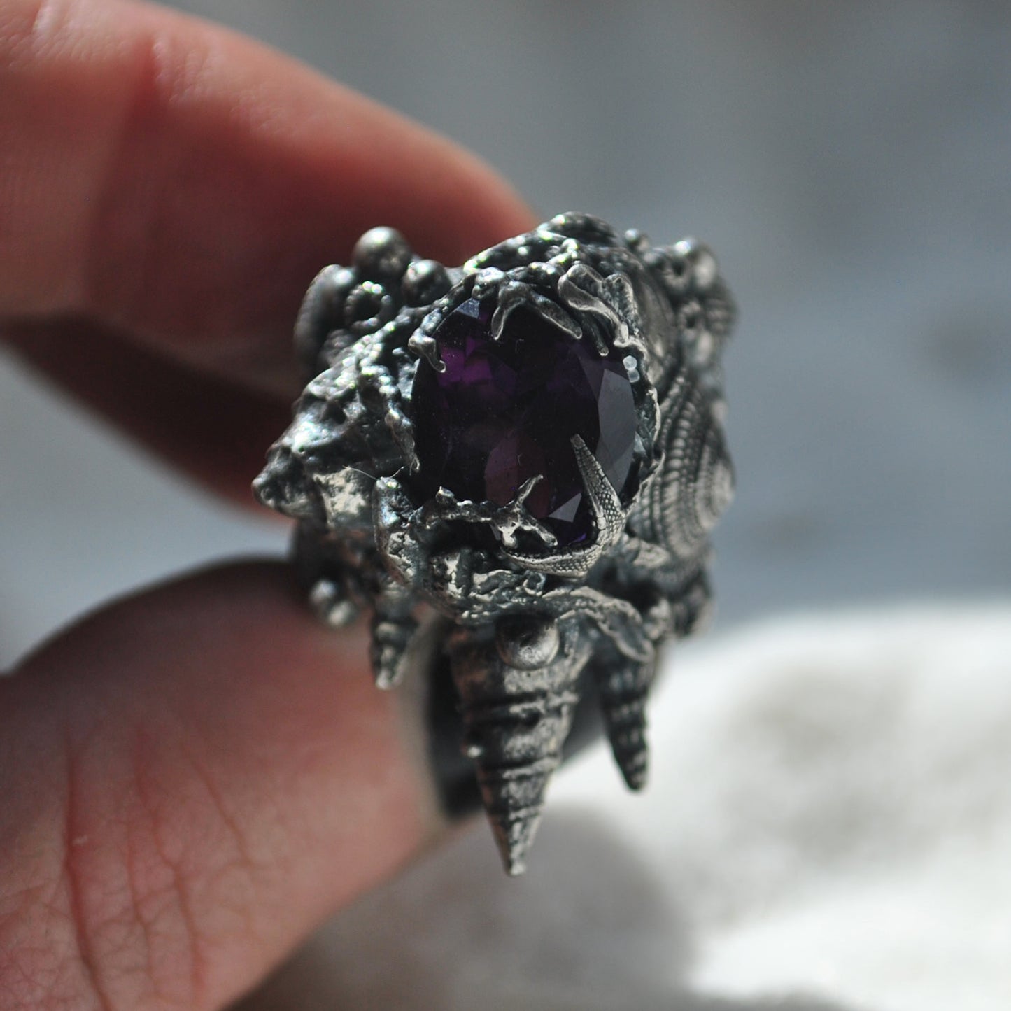Size 6, Tidal Tower, Amethyst