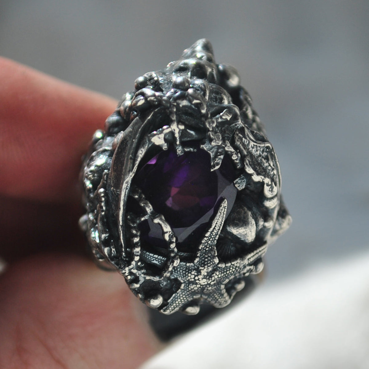 Size 8, Tidal Tower, Amethyst