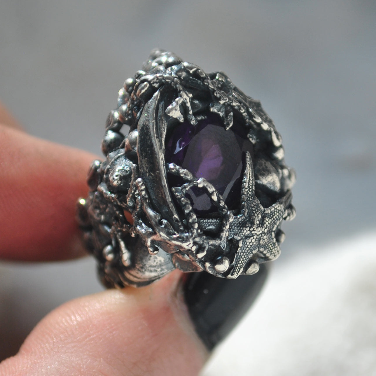 Size 8, Tidal Tower, Amethyst
