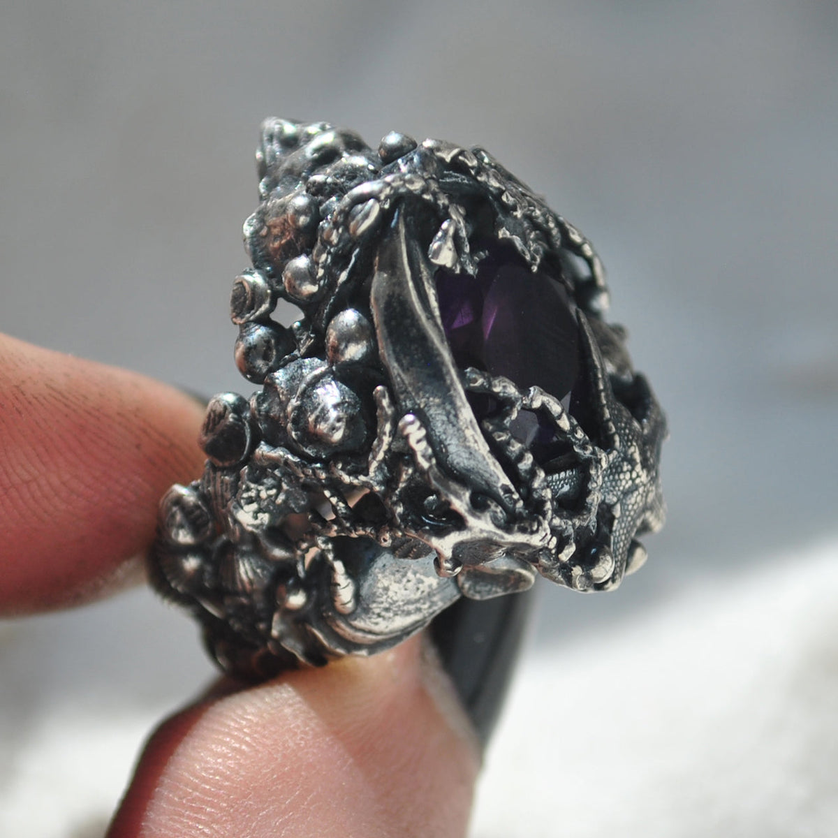 Size 8, Tidal Tower, Amethyst