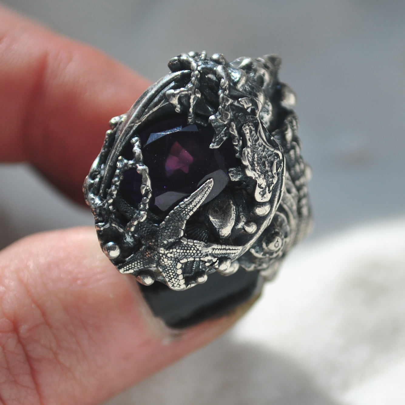 Size 8, Tidal Tower, Amethyst