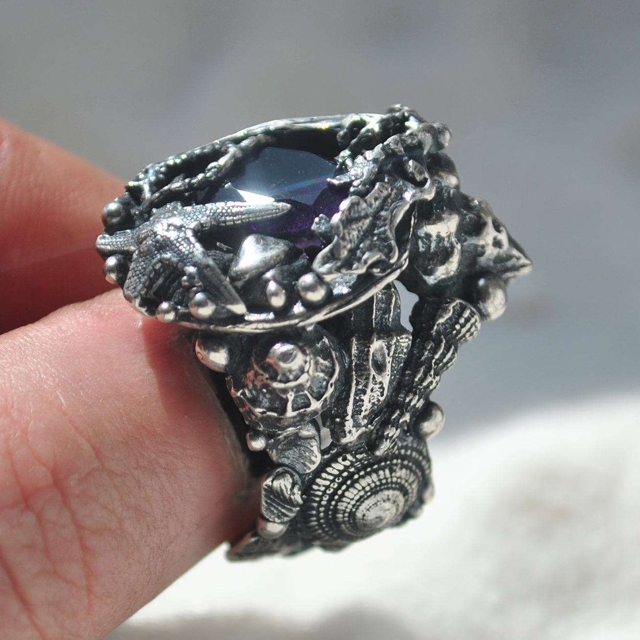 Size 8, Tidal Tower, Amethyst
