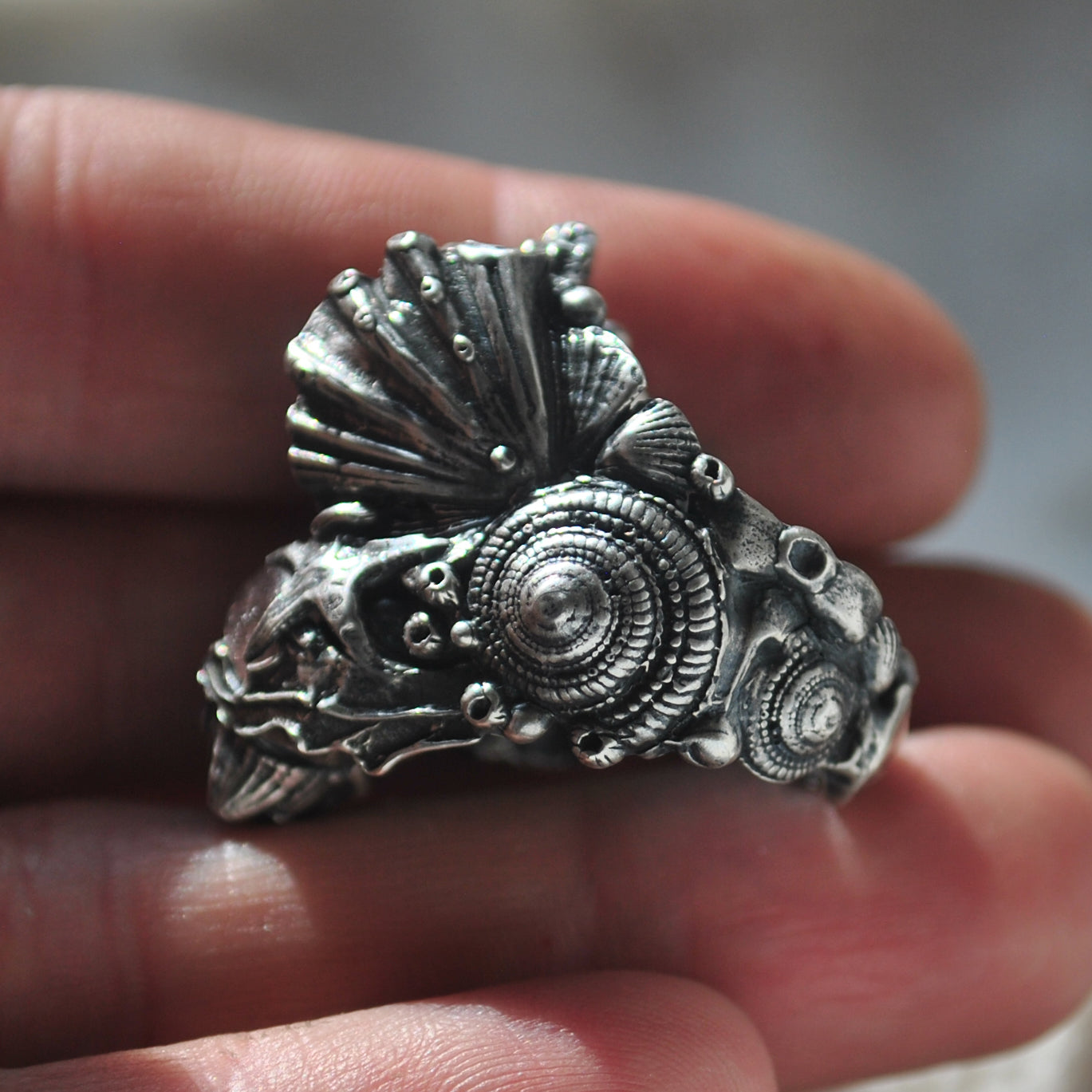 Size 8, Tidal Tower,Tourmaline & Topaz