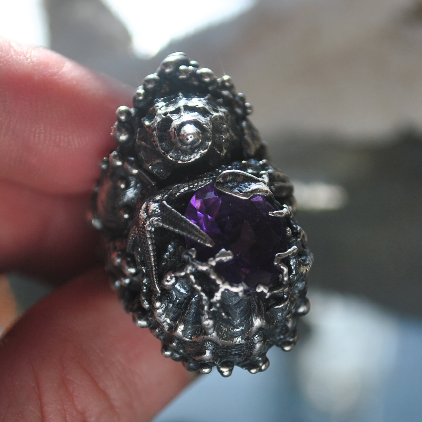 Size 7, Tidal Tower, Amethyst