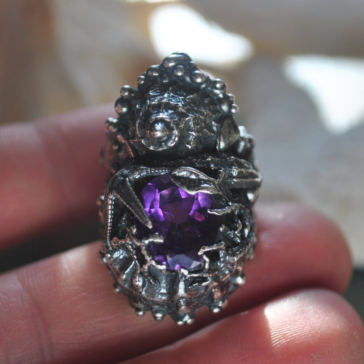 Size 7, Tidal Tower, Amethyst