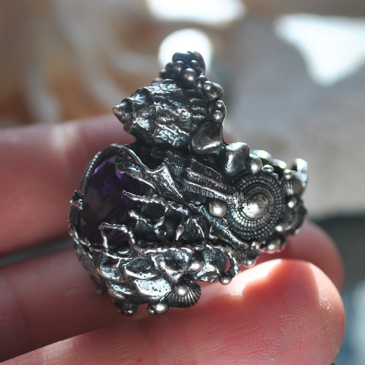 Size 7, Tidal Tower, Amethyst