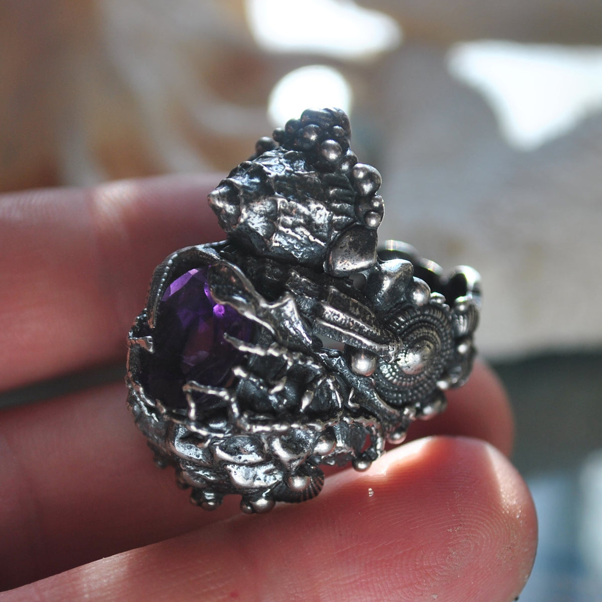 Size 7, Tidal Tower, Amethyst