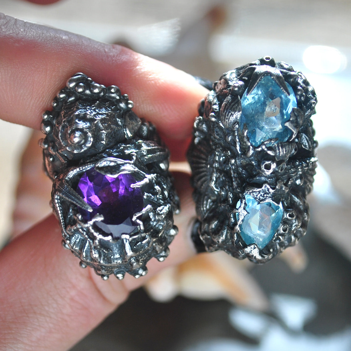 RESERVED Size 8, Tidal Tower, Topaz