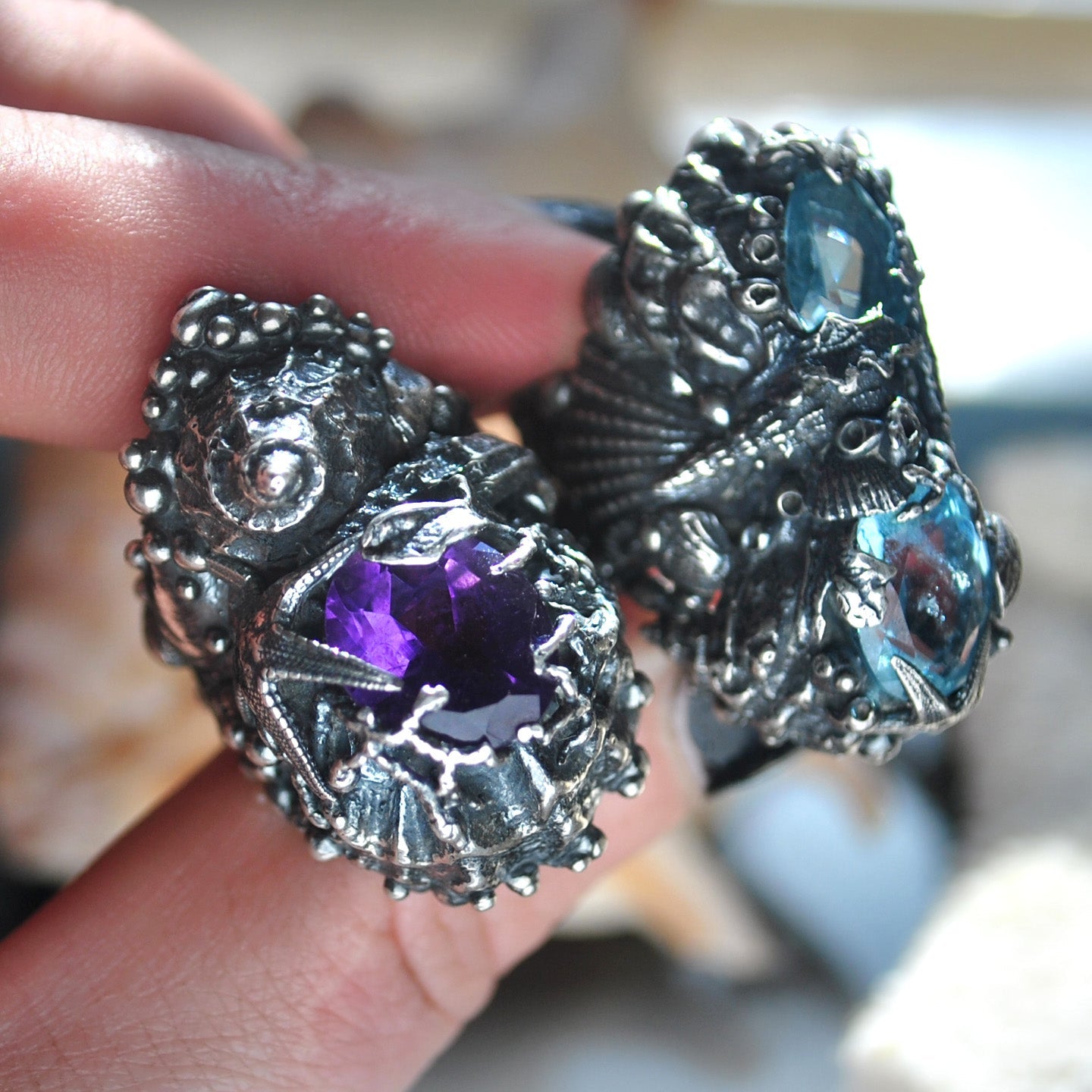 Size 7, Tidal Tower, Amethyst