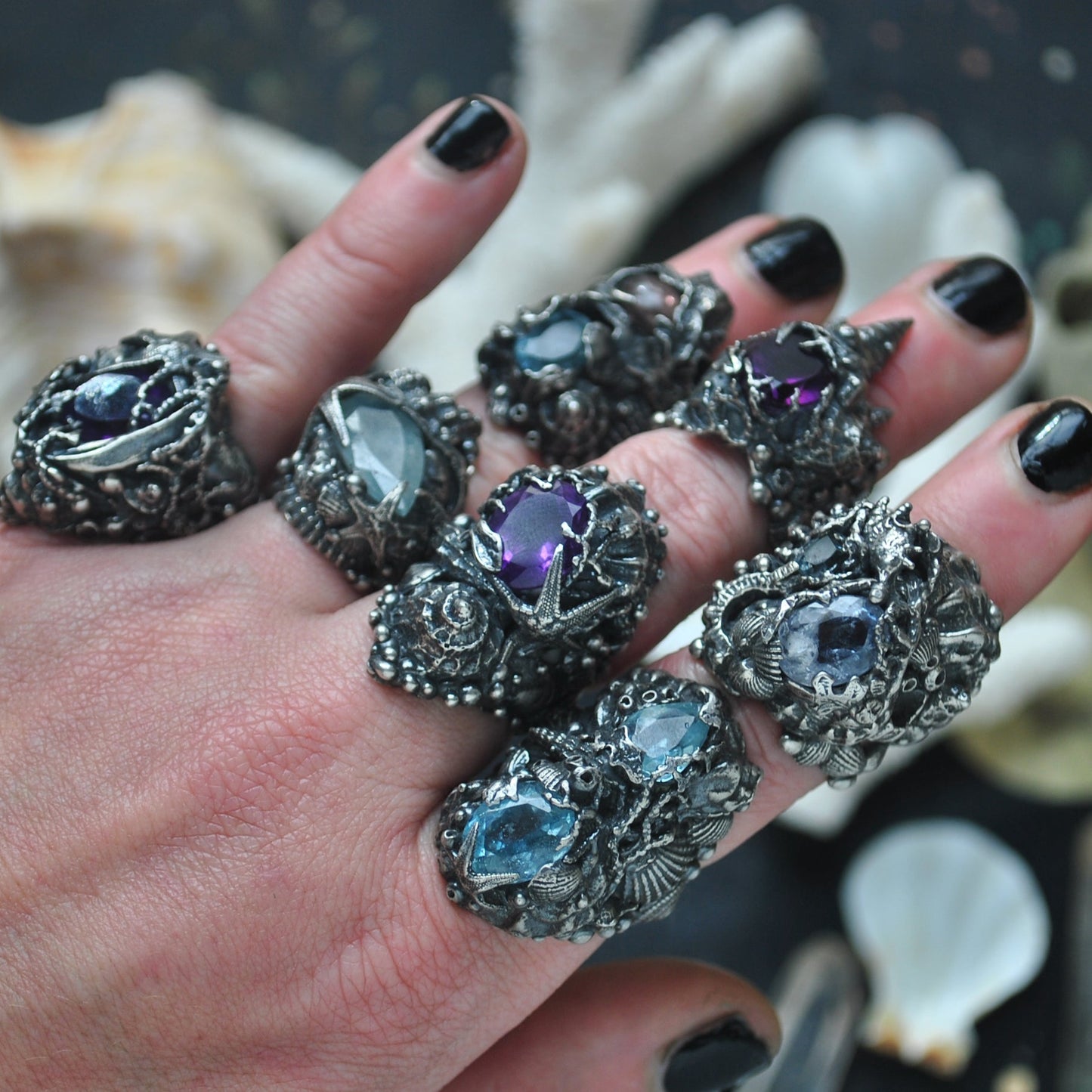 Size 6, Tidal Tower, Amethyst