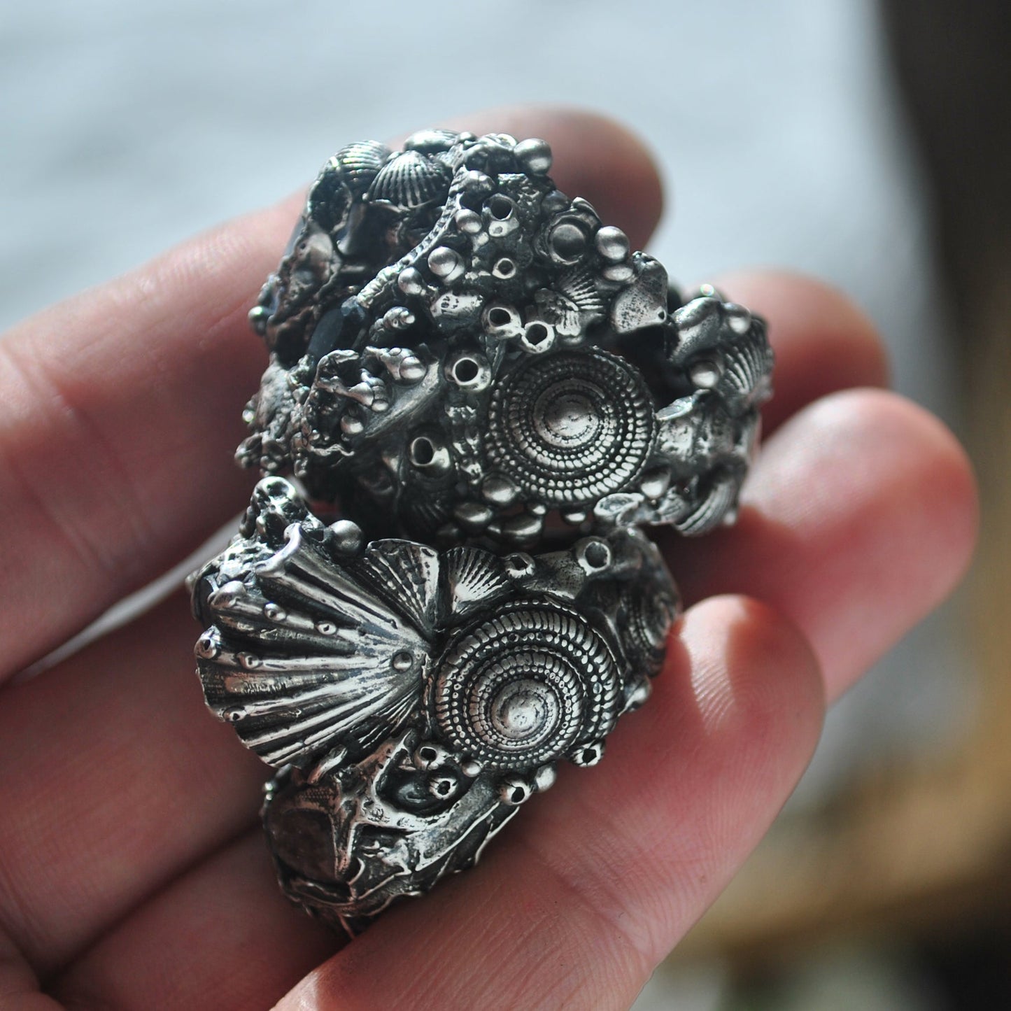 Size 8, Tidal Tower,Tourmaline & Topaz
