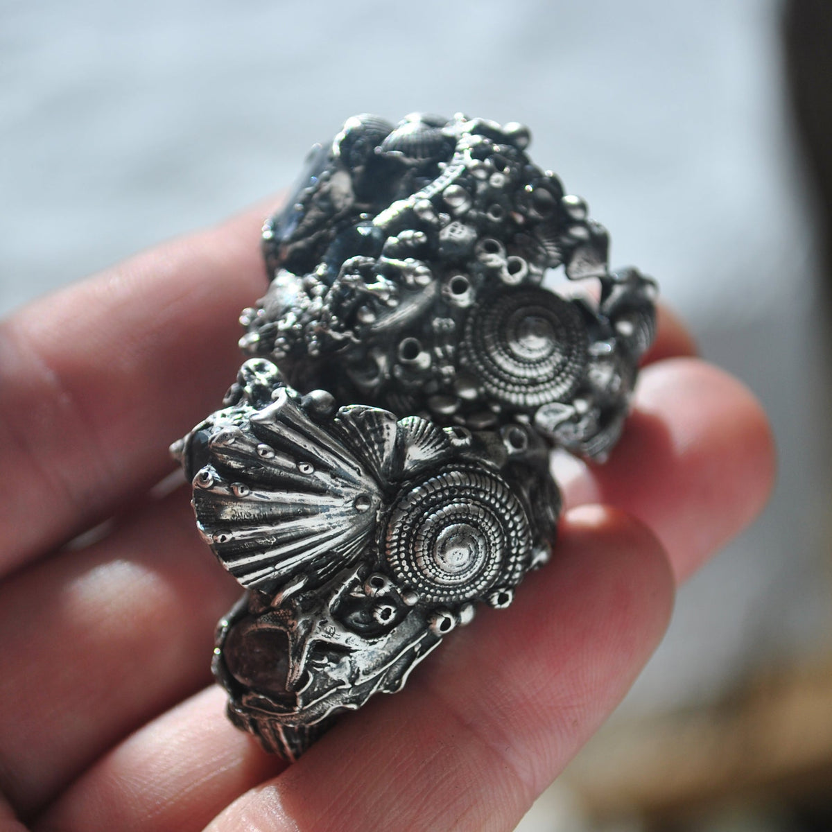Size 9, Tidal Tower, Aquamarine