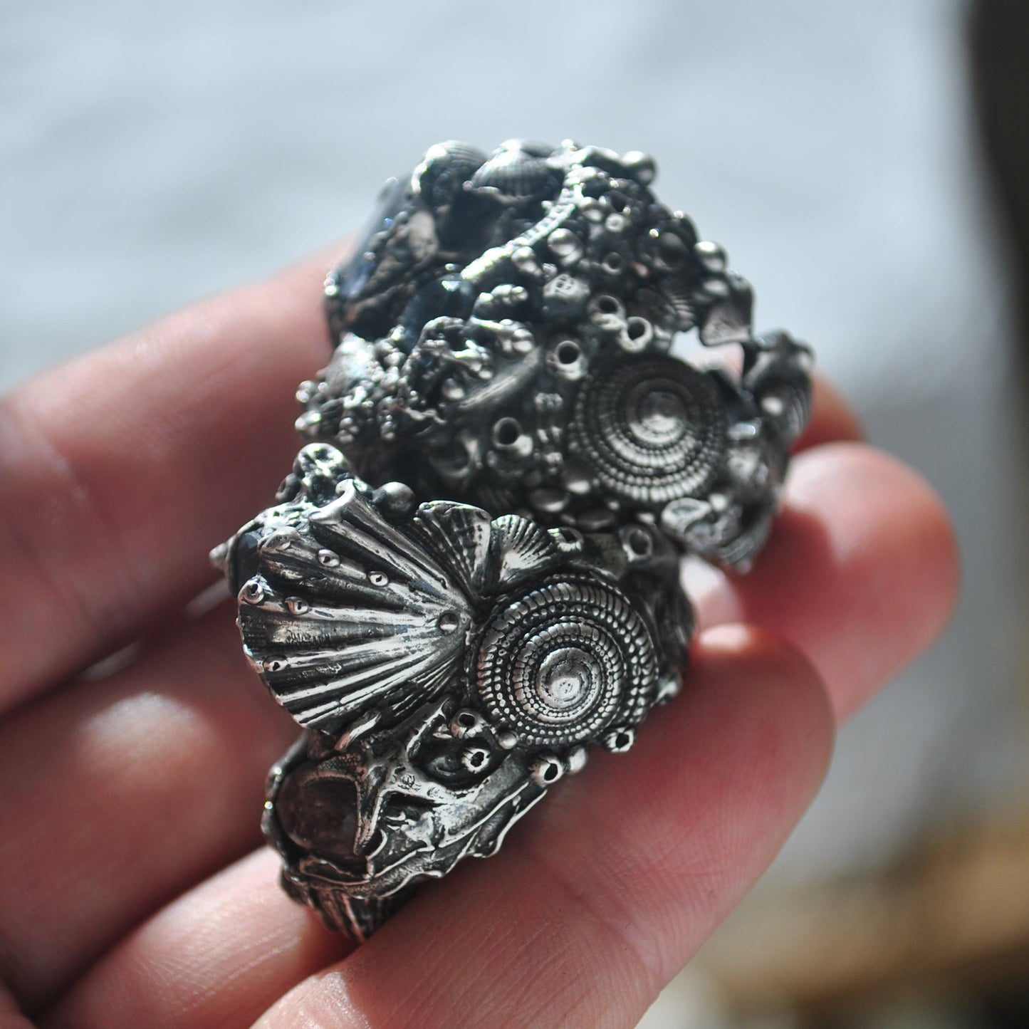 Size 8, Tidal Tower,Tourmaline & Topaz