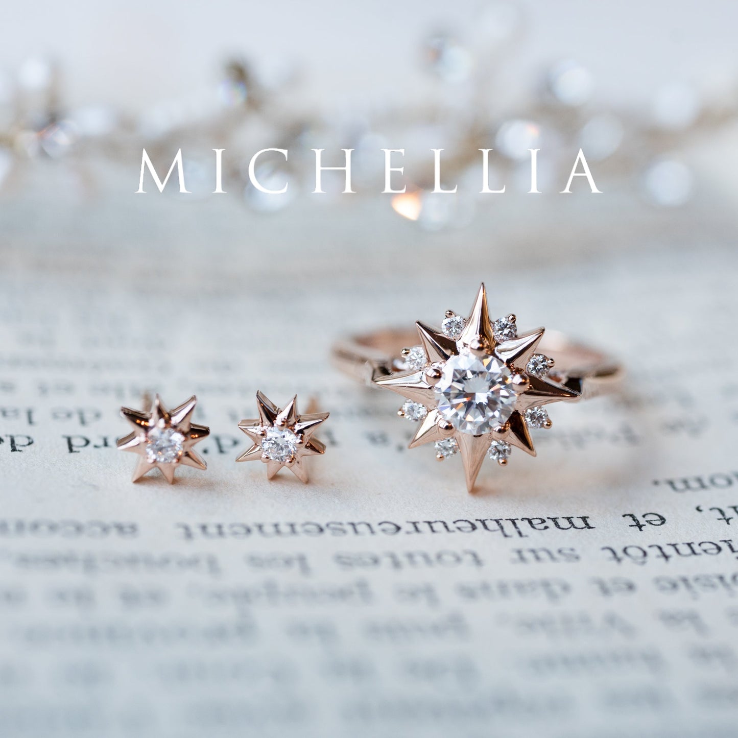 [Astra] Starlight Necklace in Moissanite